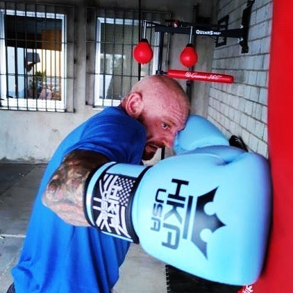 Premium Line- Boxing Gloves Sky Blue