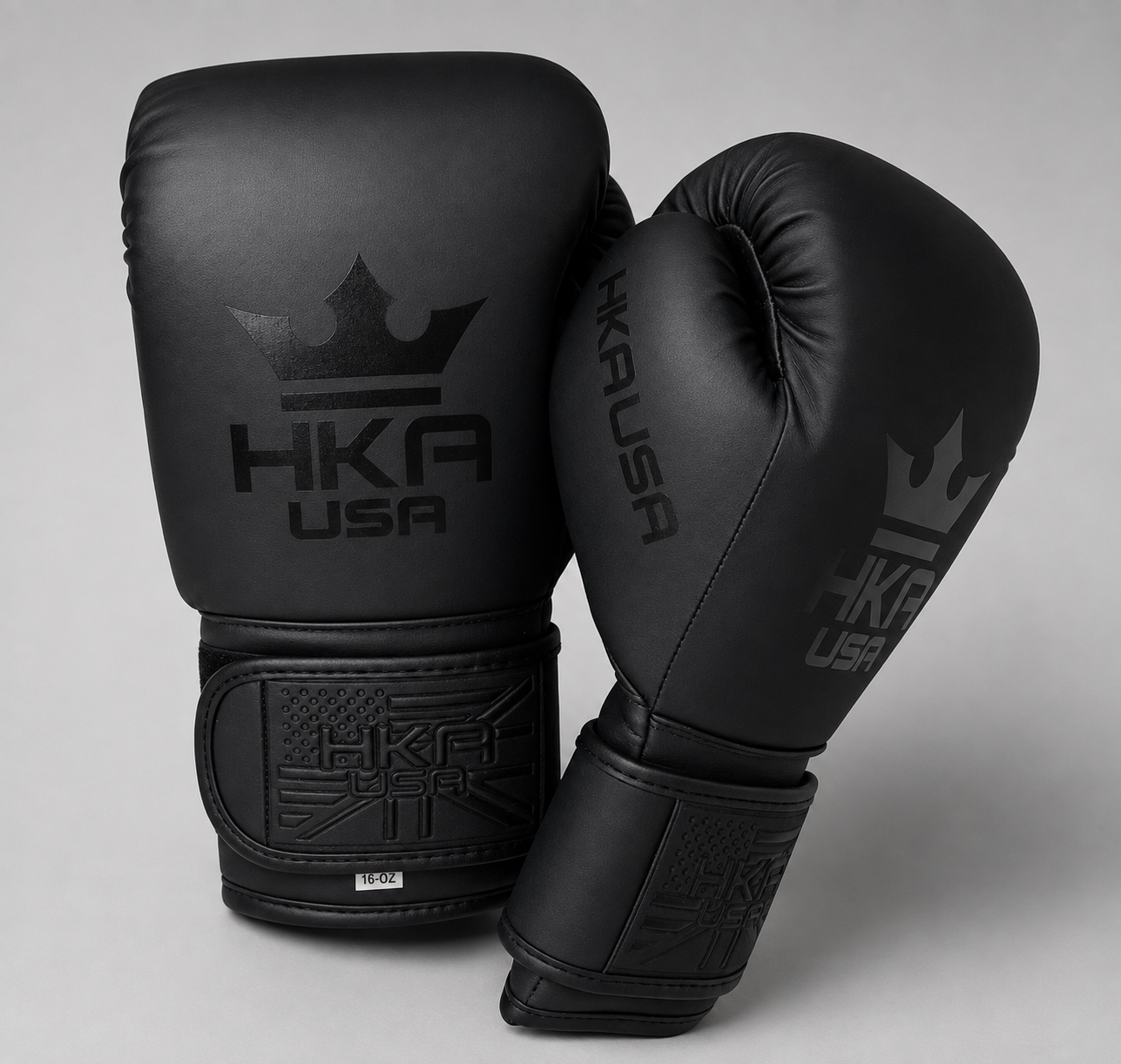 Pro Line- MIDNIGHT Matte Black Boxing Gloves