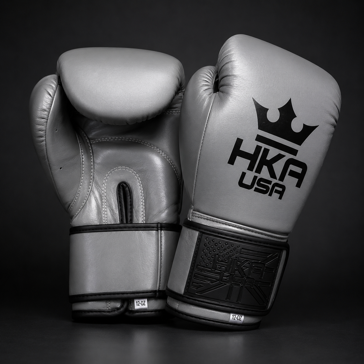 Premium Line- Boxing Gloves Smoke Grey