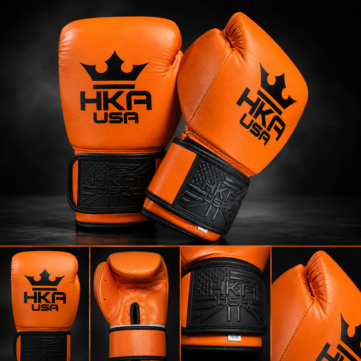 Premium Line- Boxing Gloves Clevland Orange