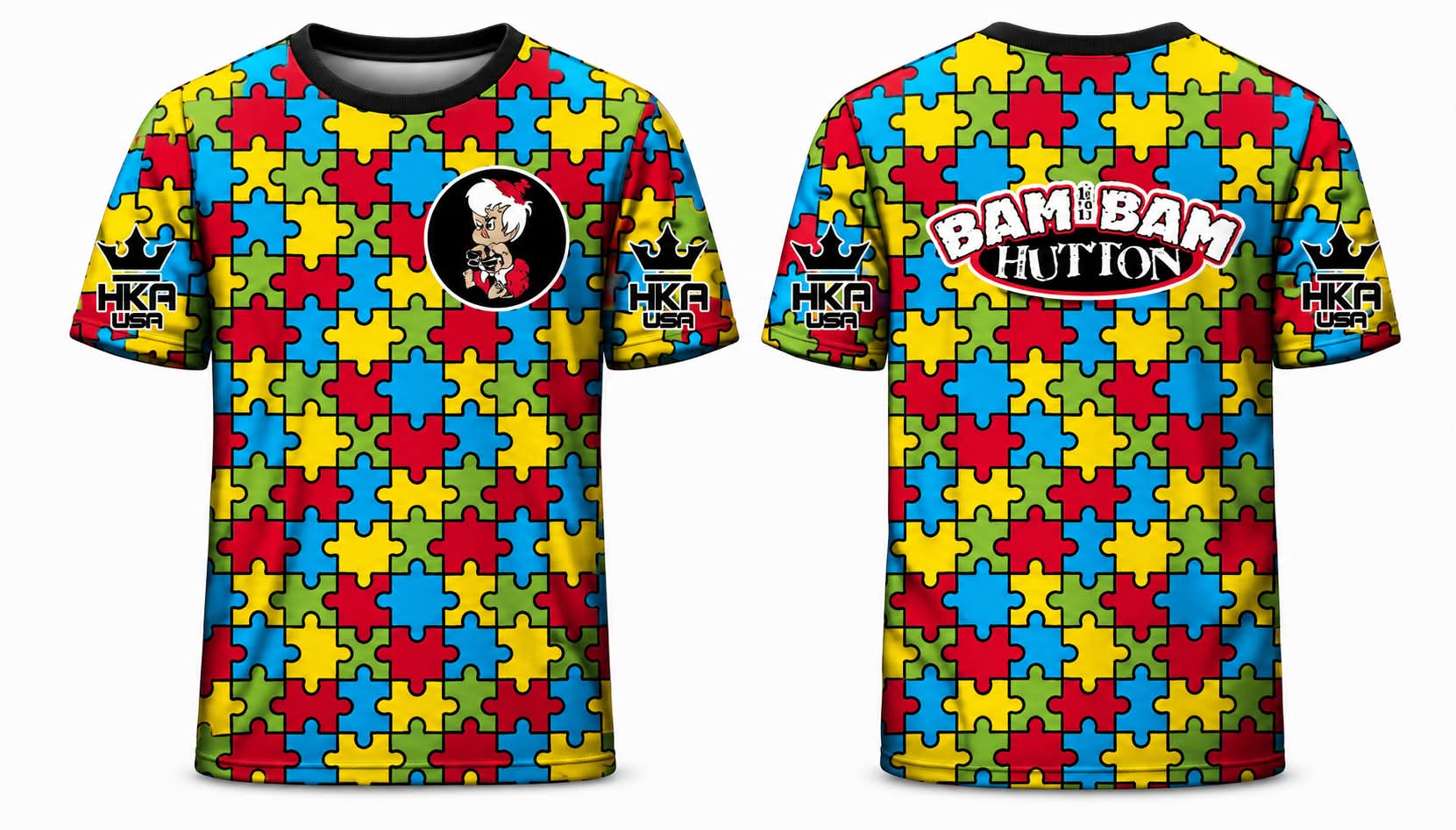 Patrick “Bam Bam” Hutton Fight Shirt — PRESALE