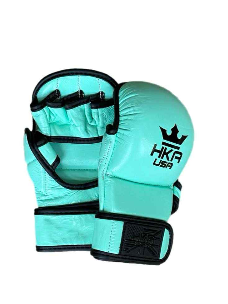 MMA Sparring Gloves Premium Line- Seafoam