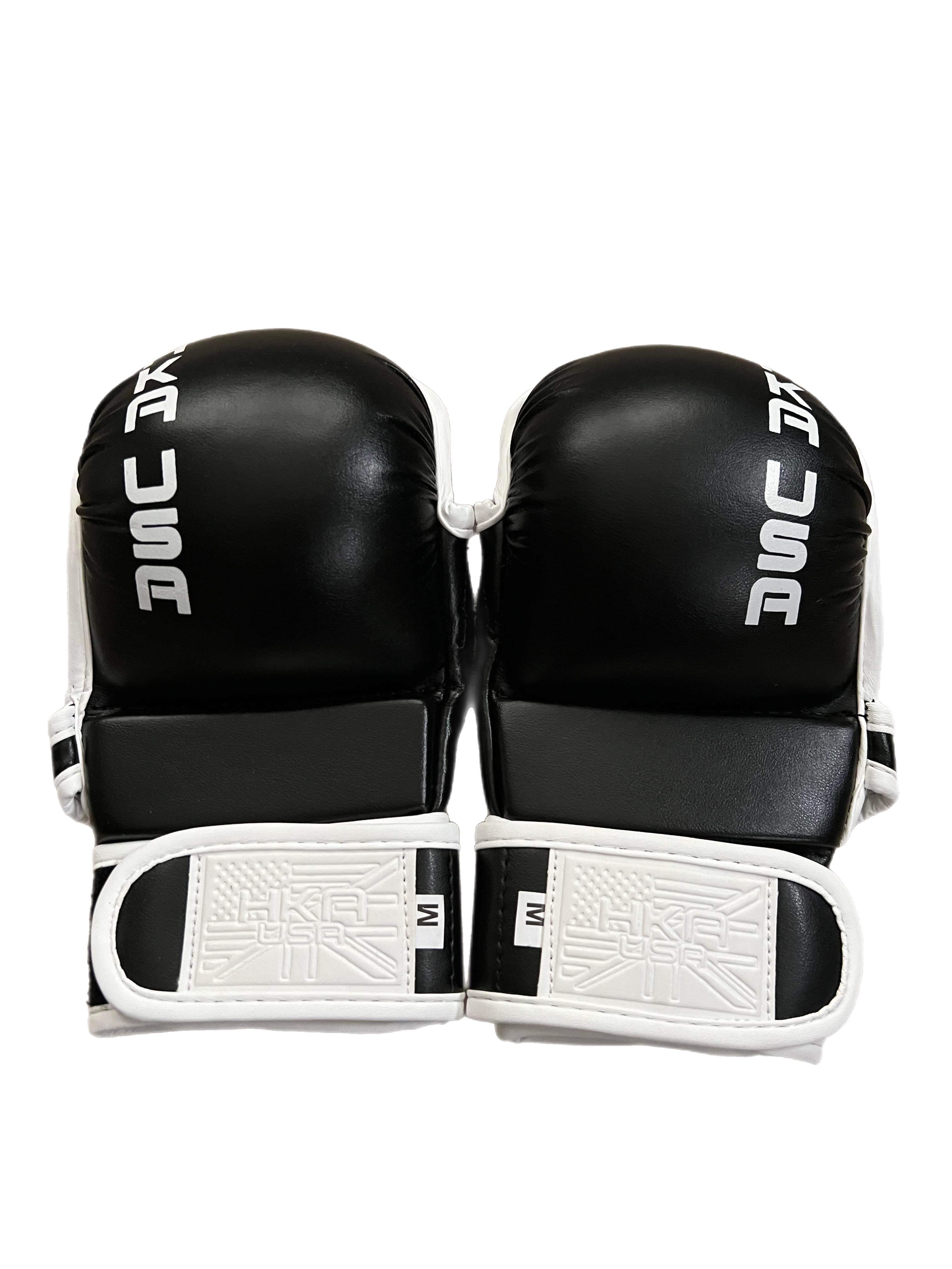 Ammy line MMA Sparring Gloves-Black