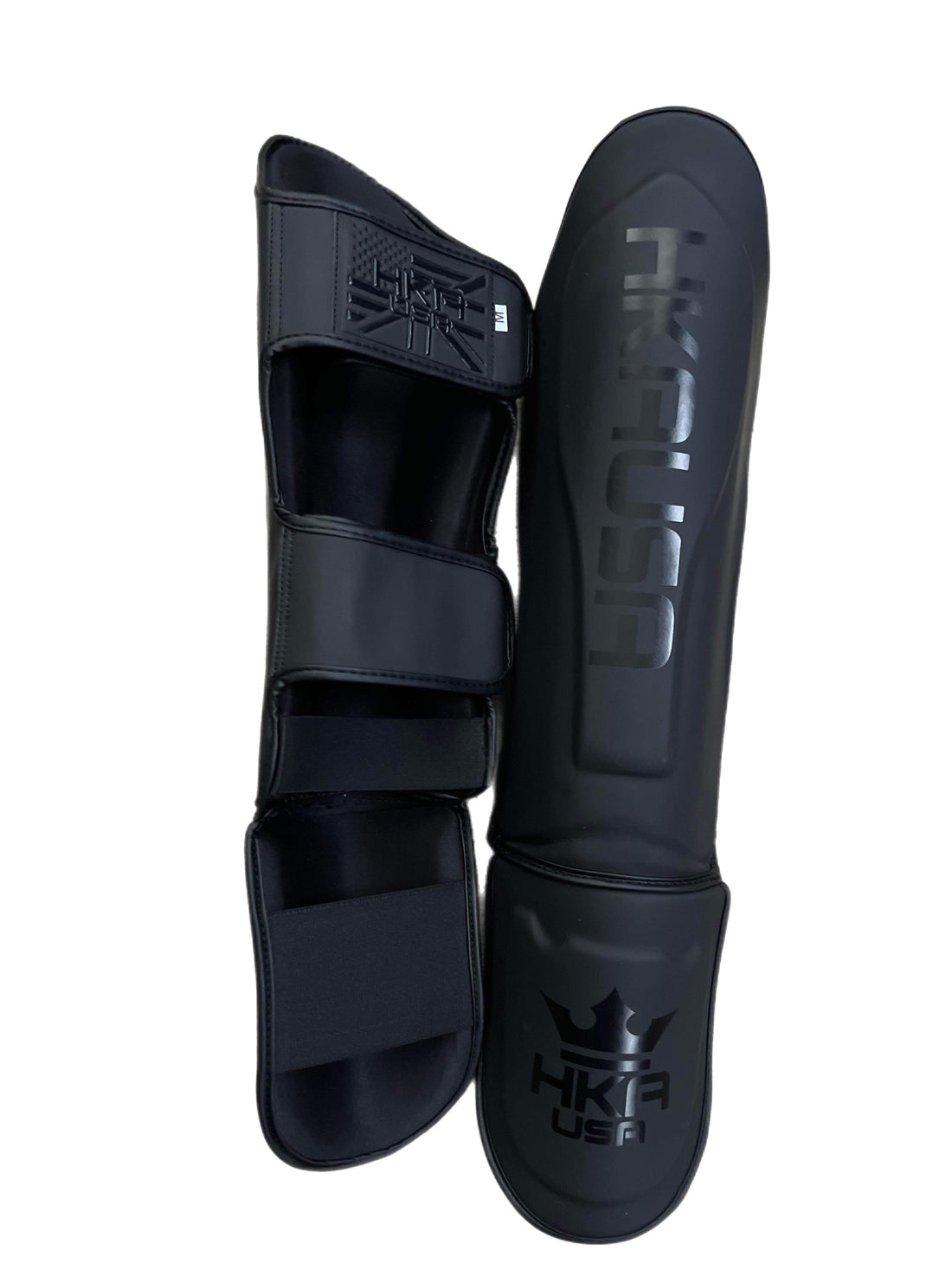 MMA Hook n Loop Shin Guards Pro Line- MIDNIGHT
