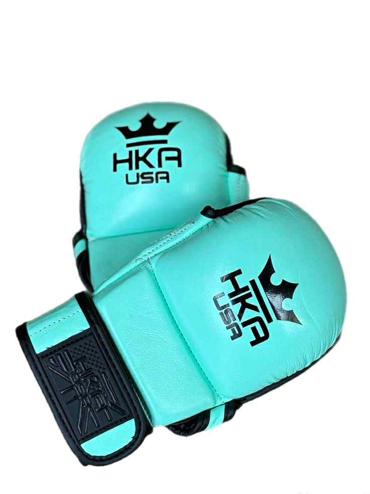MMA Sparring Gloves Premium Line- Seafoam