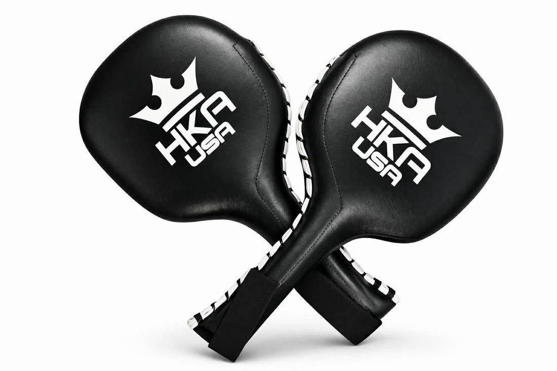 HKA USA Premium Leather Striking Paddles