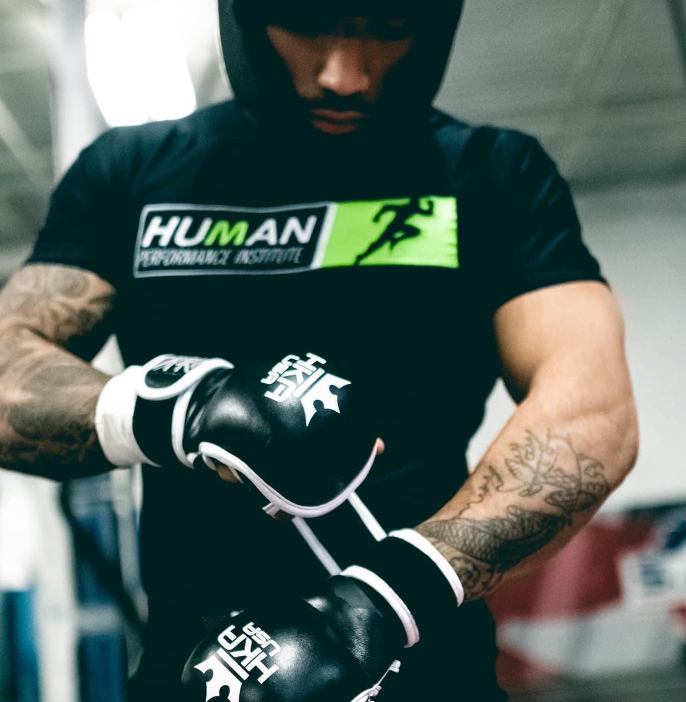 Premium MMA Sparring Gloves Black