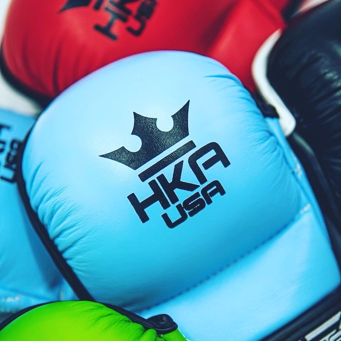 MMA Sparring Gloves Premium Line- SKY BLUE