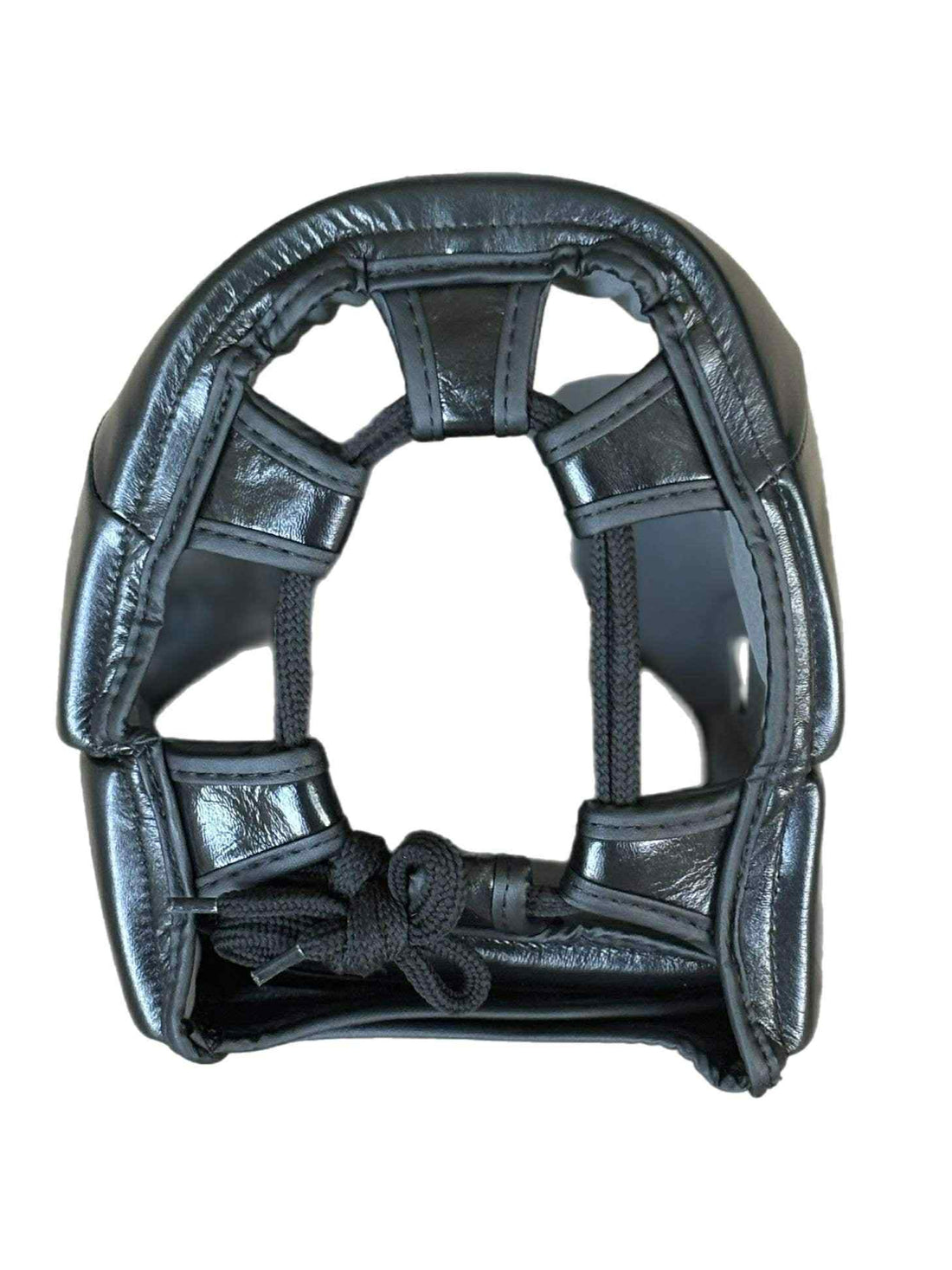 HKA USA Premium Synthetic Leather-Open Faced Head Guard