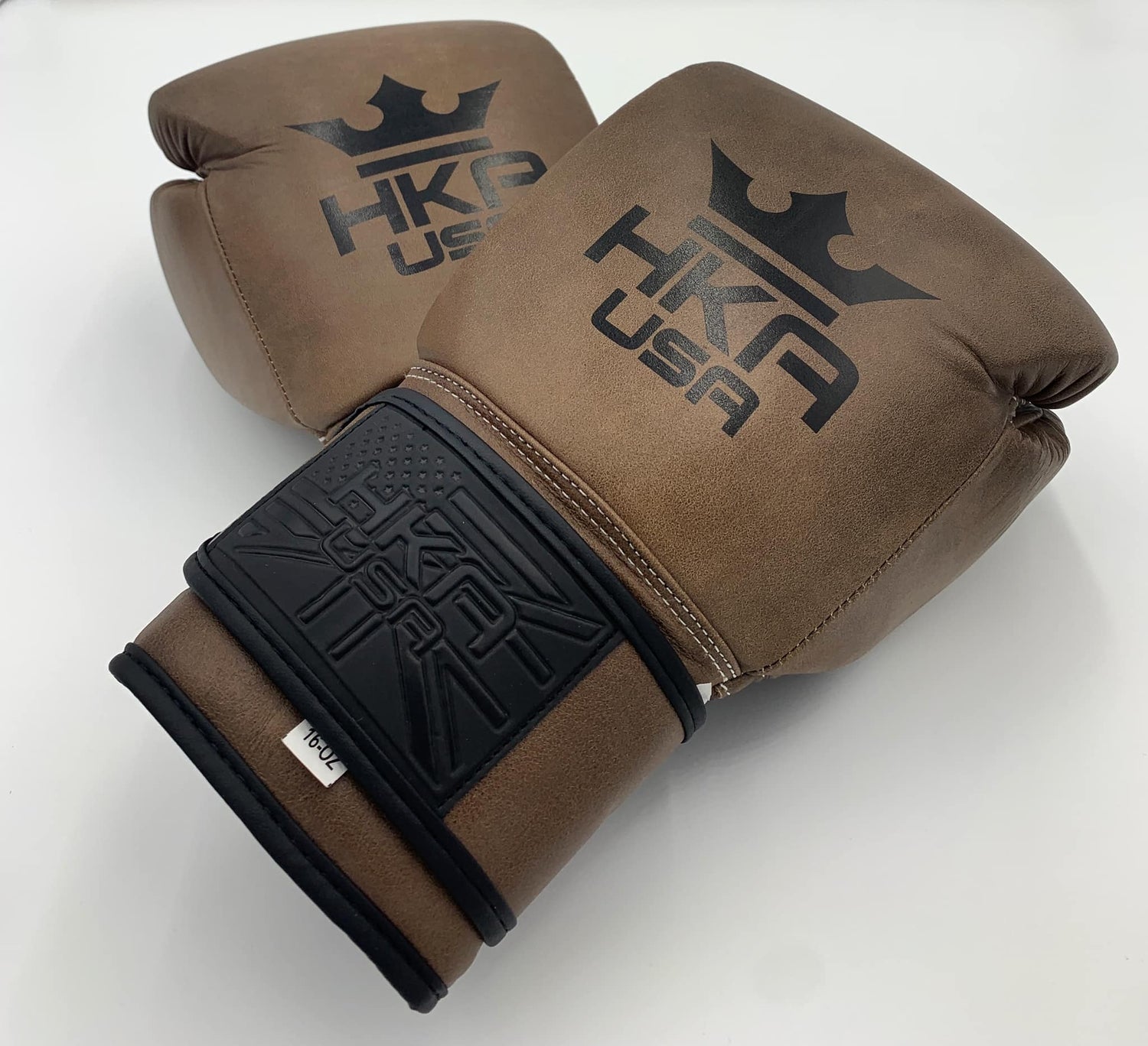 HKA Boxing Gloves Premium Line-CRACKED LEATHER