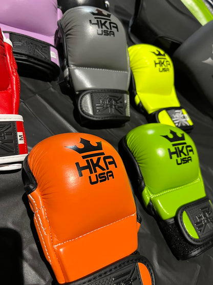 HKA USA P-Line MMA Sparing Gloves CLEVELAND ORANGE