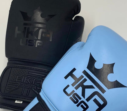 HKA Boxing Gloves Premium Line- SKY BLUE