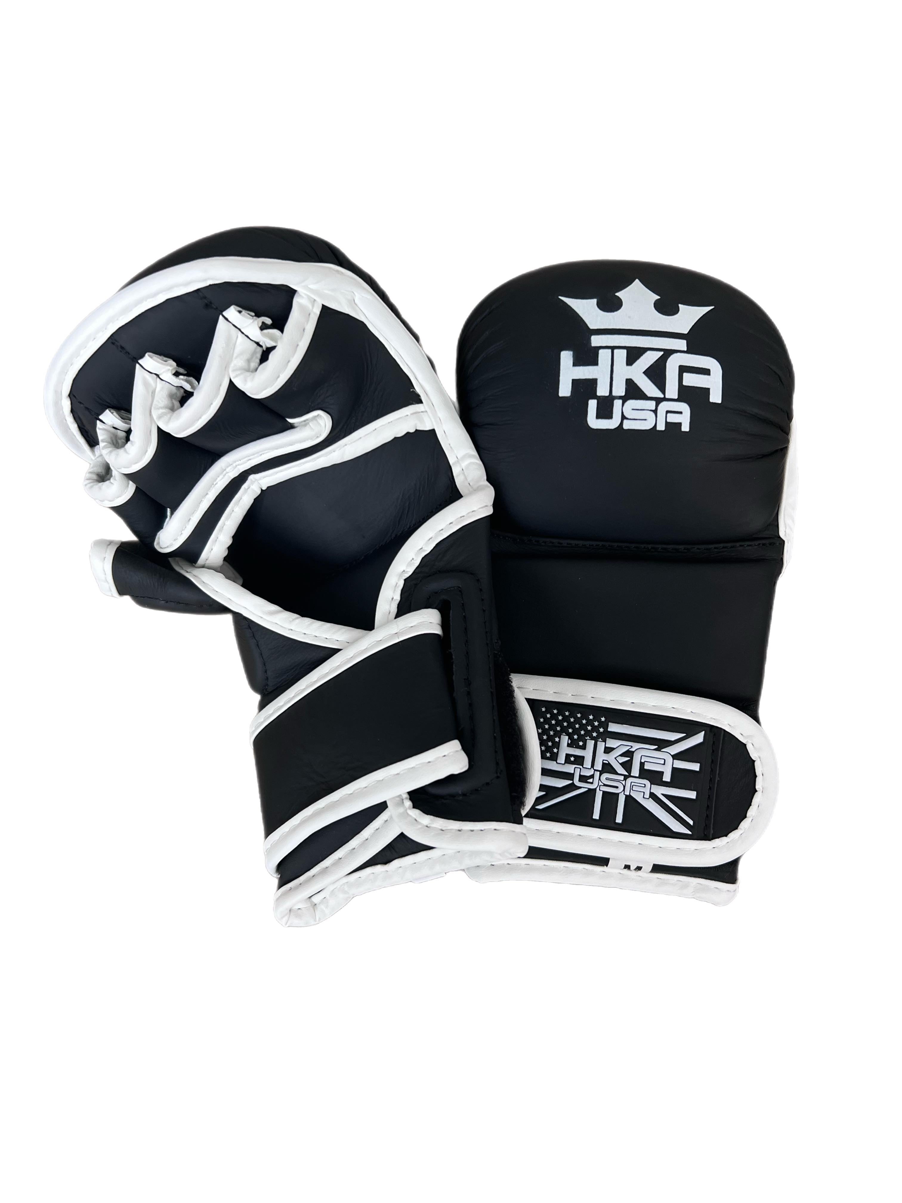 MMA Sparring Gloves Pro Line- OBSIDIAN BLACK MATTE