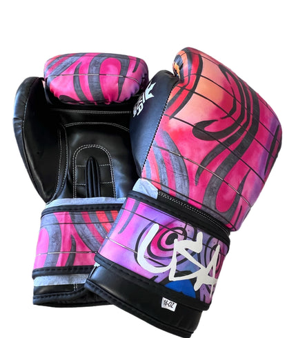 Graffiti Line Rogue Enforcer Boxing Gloves