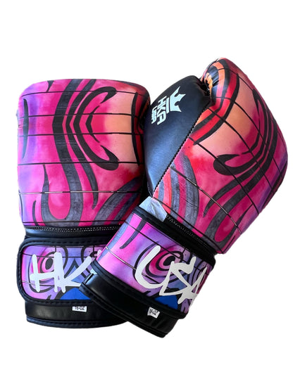 Graffiti Line Rogue Enforcer Boxing Gloves