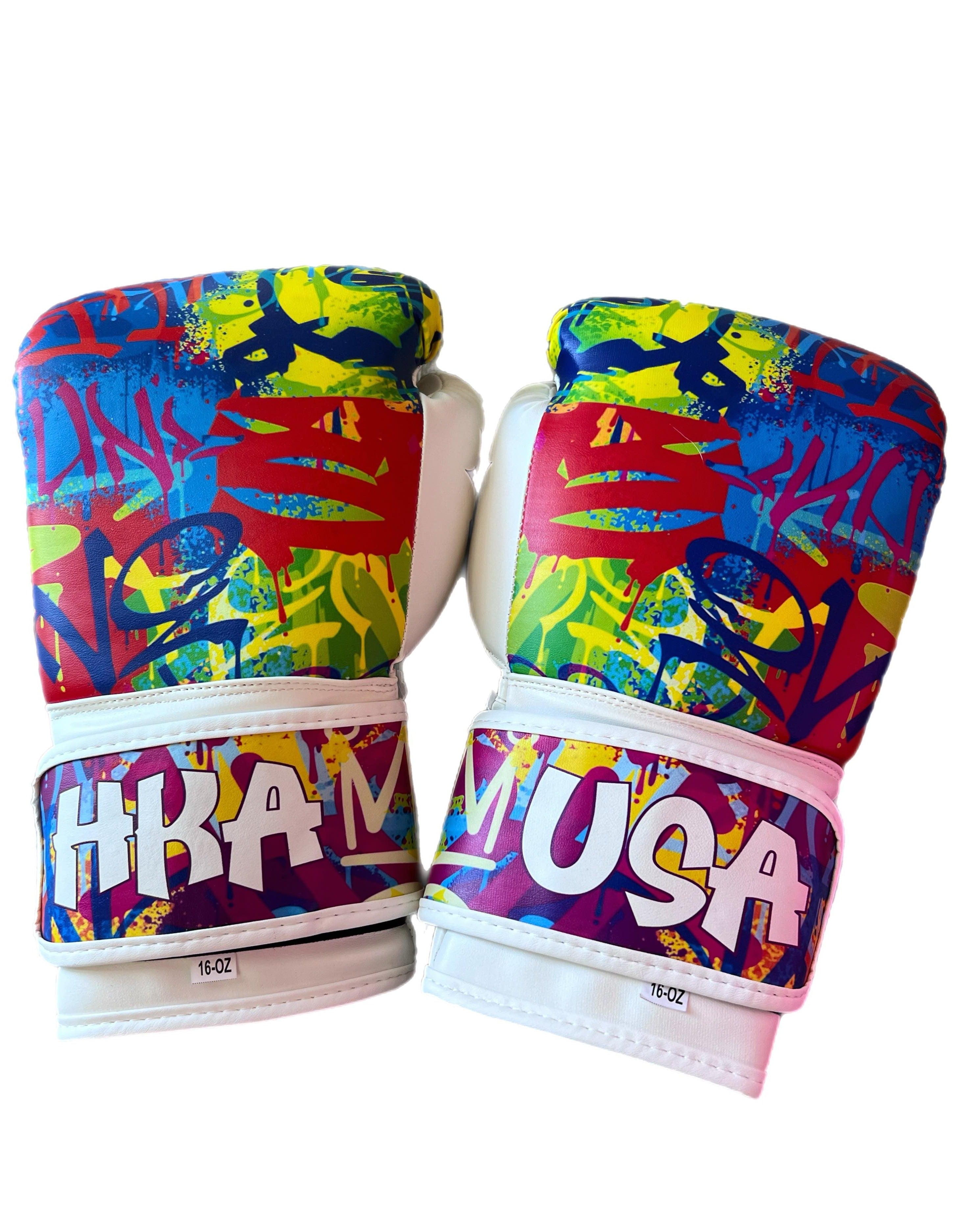 Graffiti Line City Crusher Boxing Gloves