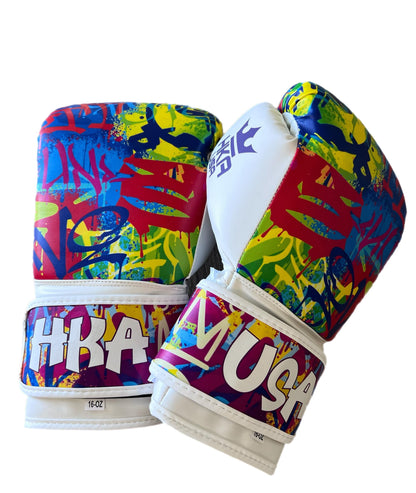 Graffiti Line City Crusher Boxing Gloves