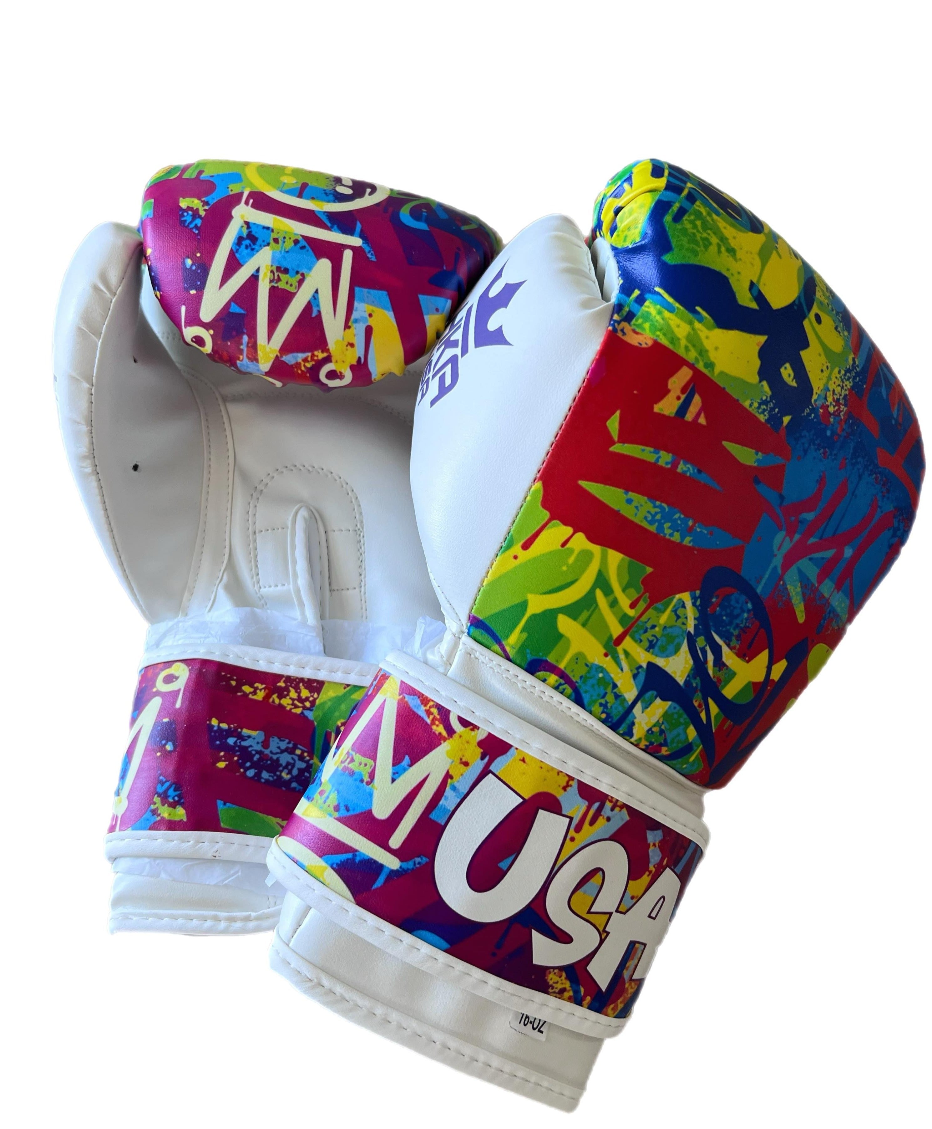 Graffiti Line City Crusher Boxing Gloves