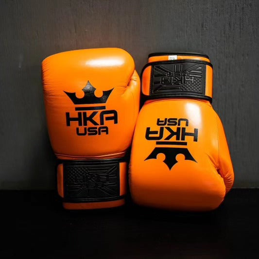 Premium Line- CLEVELAND ORANGE Boxing Gloves