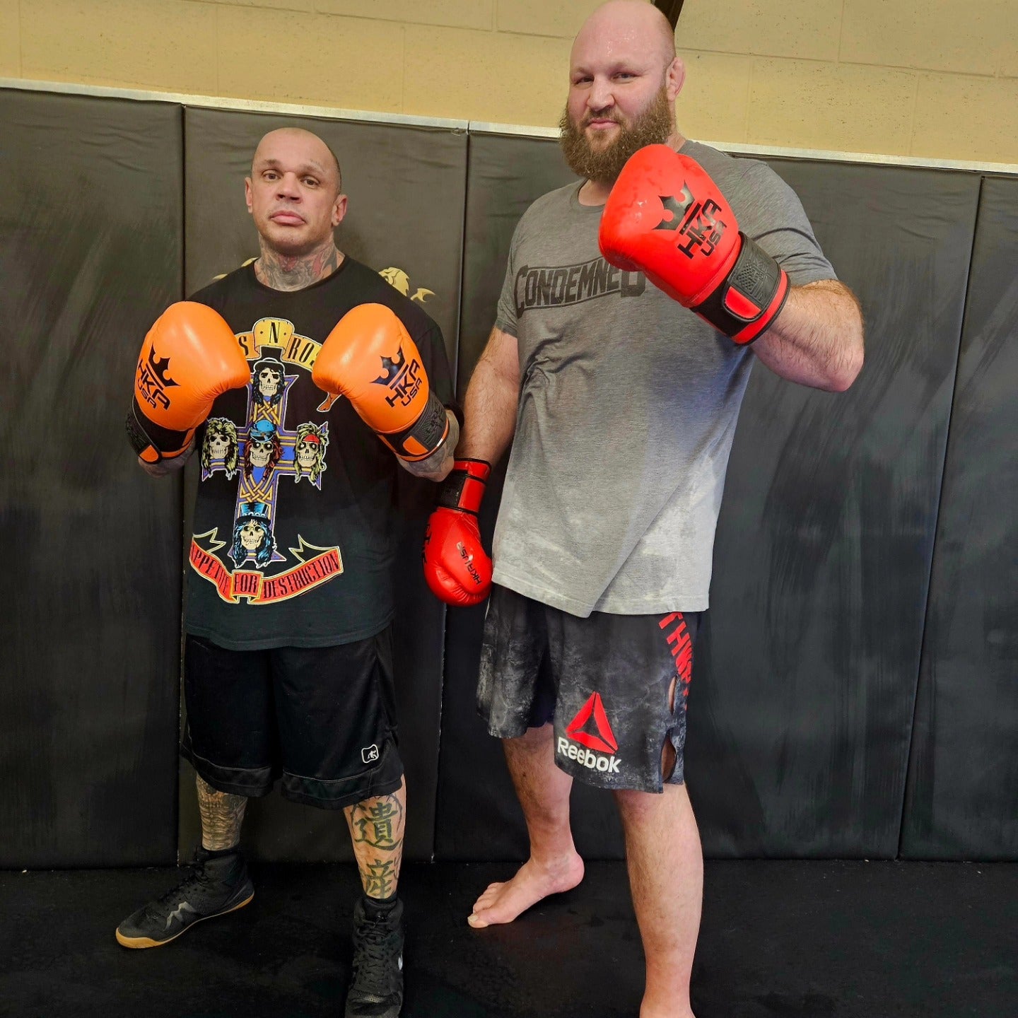 Premium Line- Boxing Gloves Clevland Orange