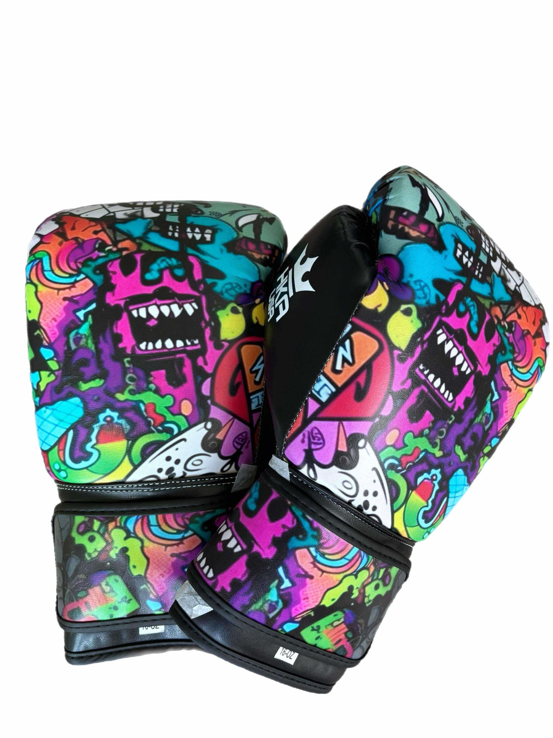 Graffiti Line Nightmare Knuckles Boxing Gloves