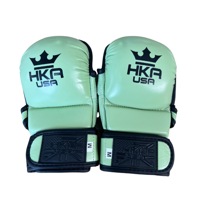 MMA Sparring Gloves Premium Line- MINT GREEN