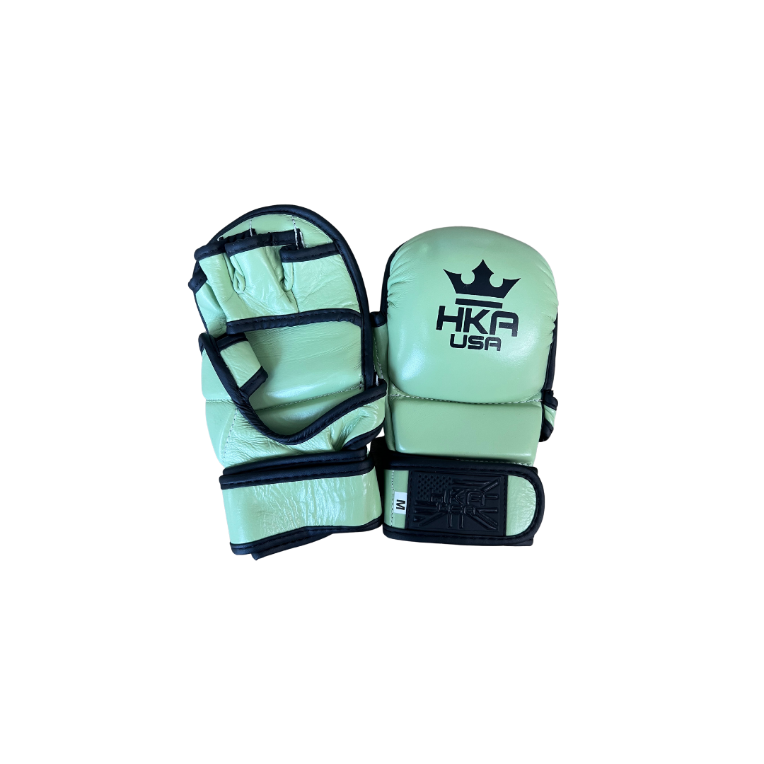 MMA Sparring Gloves Premium Line- MINT GREEN