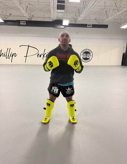 HKA Prospect Line- Bio Shock Neon Yellow Boxing Gloves
