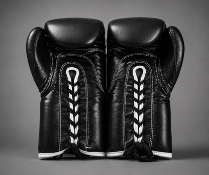 Pro Line (premium leather) Lace Up Professional Fight Glove