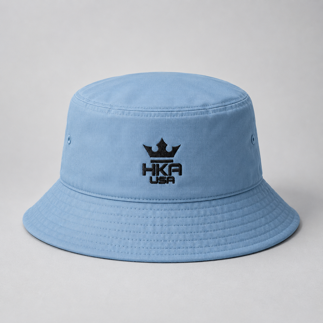 HKA USA Crown Logo Bucket Hat