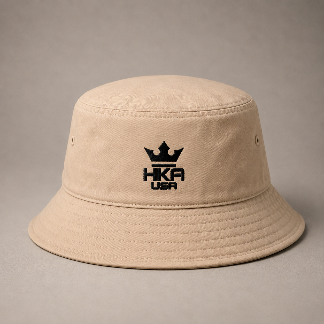 HKA USA Crown Logo Bucket Hat