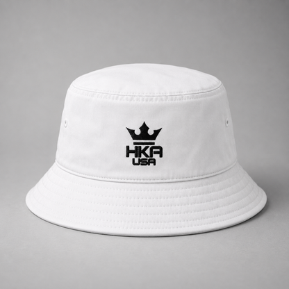 HKA USA Crown Logo Bucket Hat