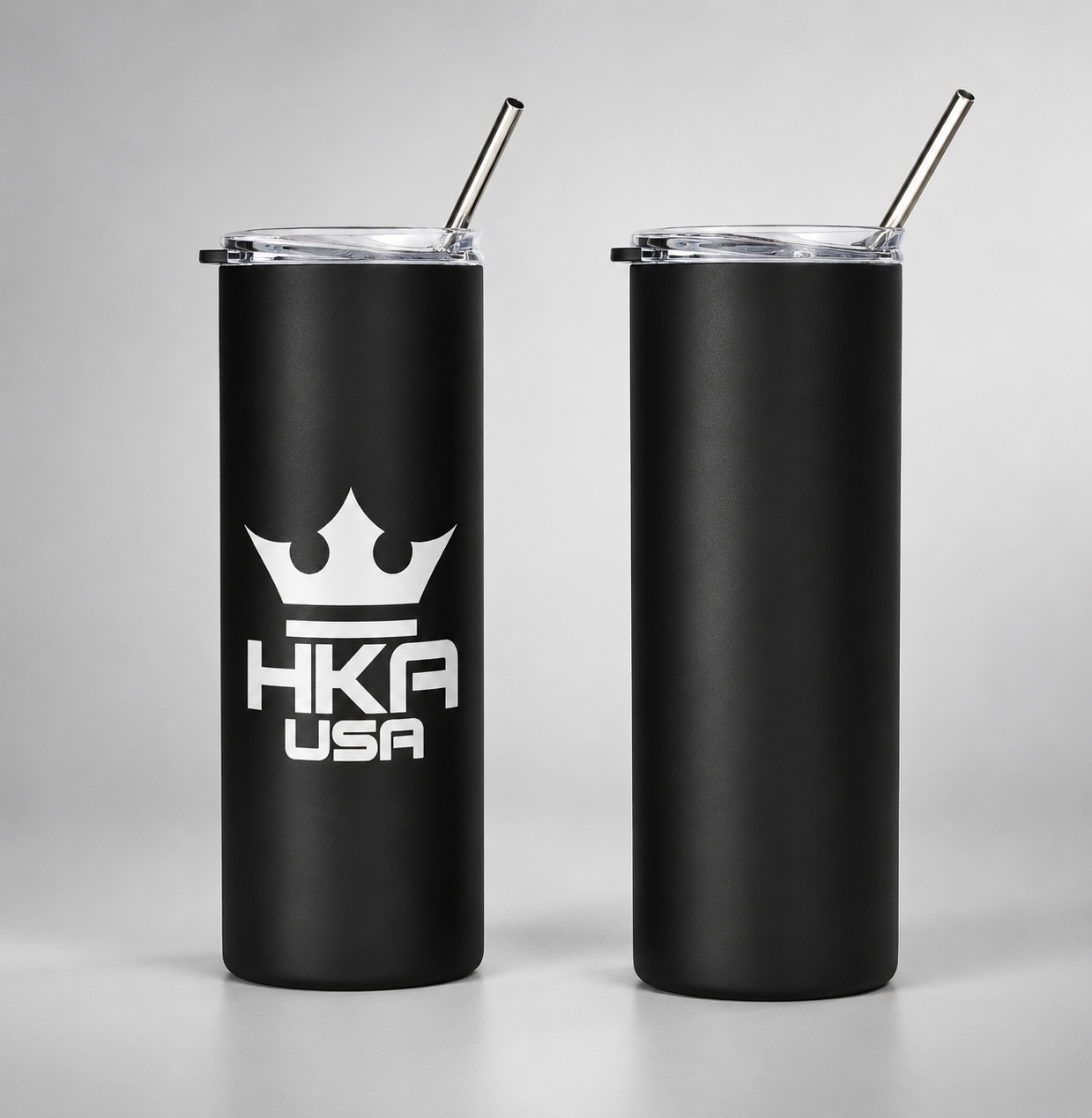 HKA Stainless steel tumbler.