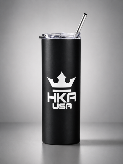 HKA Stainless steel tumbler.