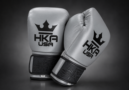 Premium Line- Boxing Gloves Smoke Grey