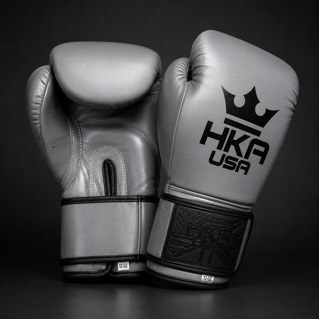 Premium Line- Boxing Gloves Smoke Grey