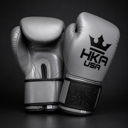 Premium Line- Boxing Gloves Smoke Grey