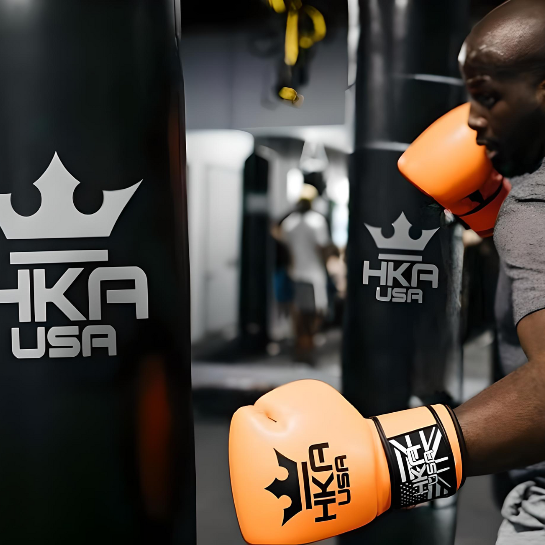 Premium Line- Boxing Gloves Clevland Orange