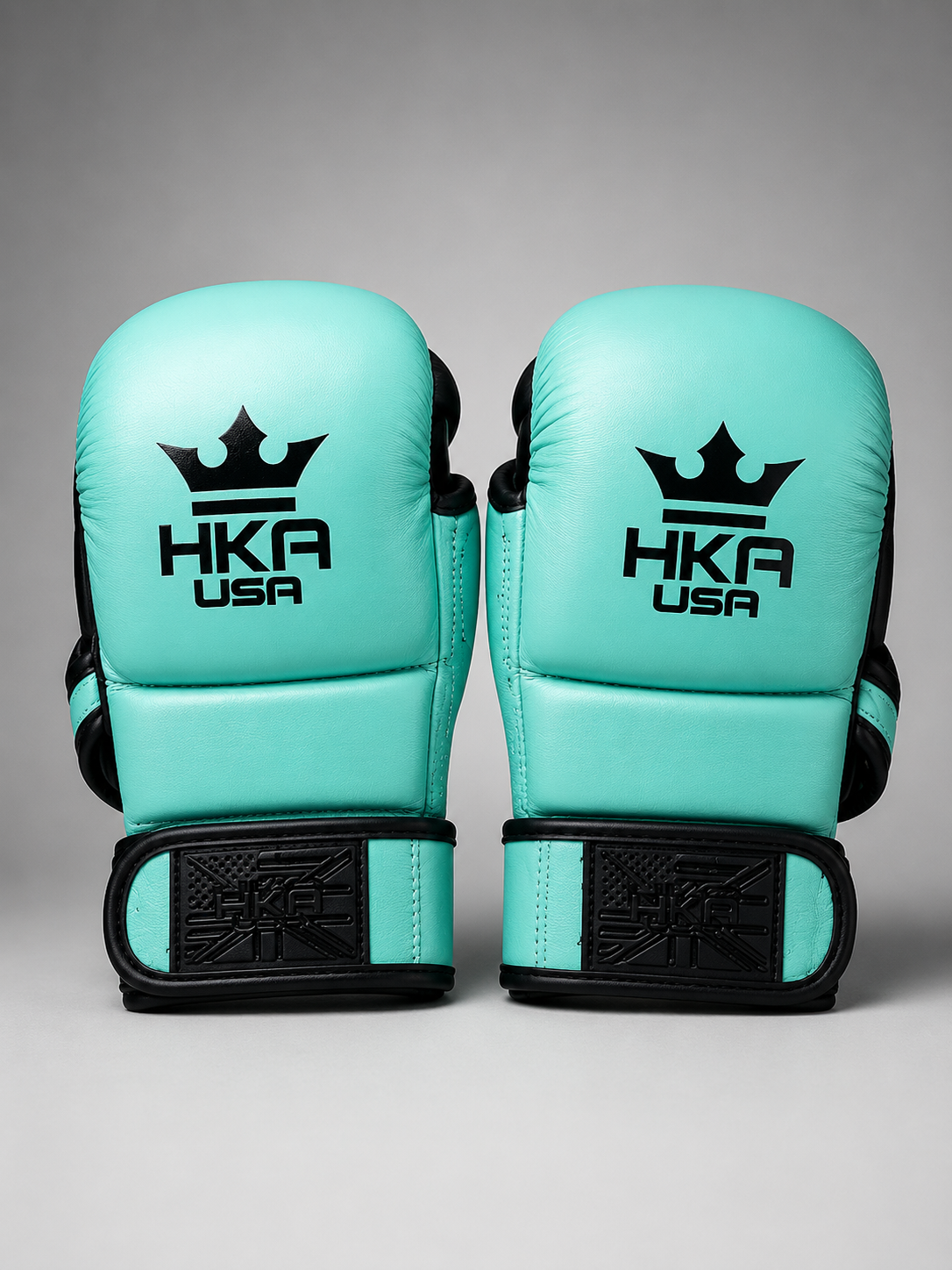Premium Line- Sea Foam Premium Leather MMA Sparing Gloves