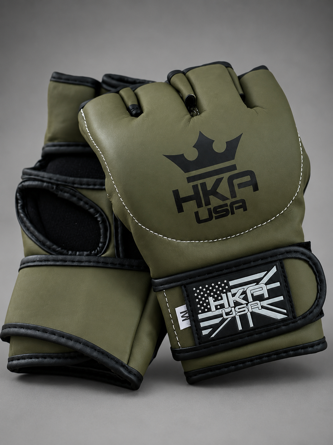 4 oz MMA Gloves - OD Matte Green