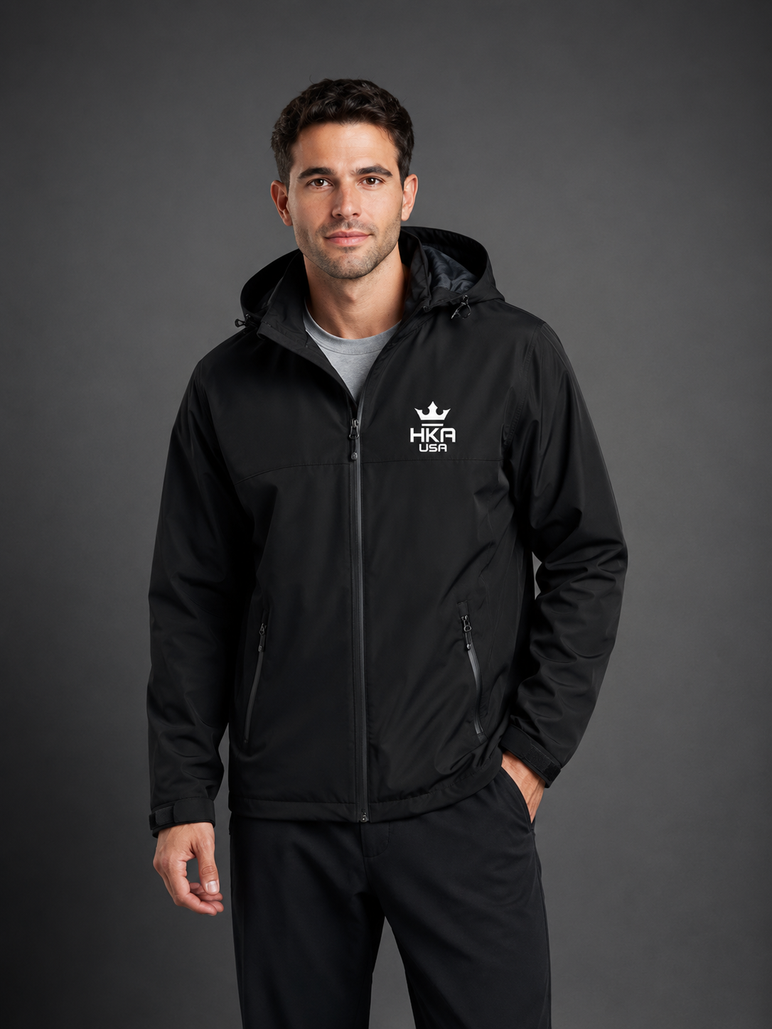 HKA USA Waterproof Lightweight Rain Jacket