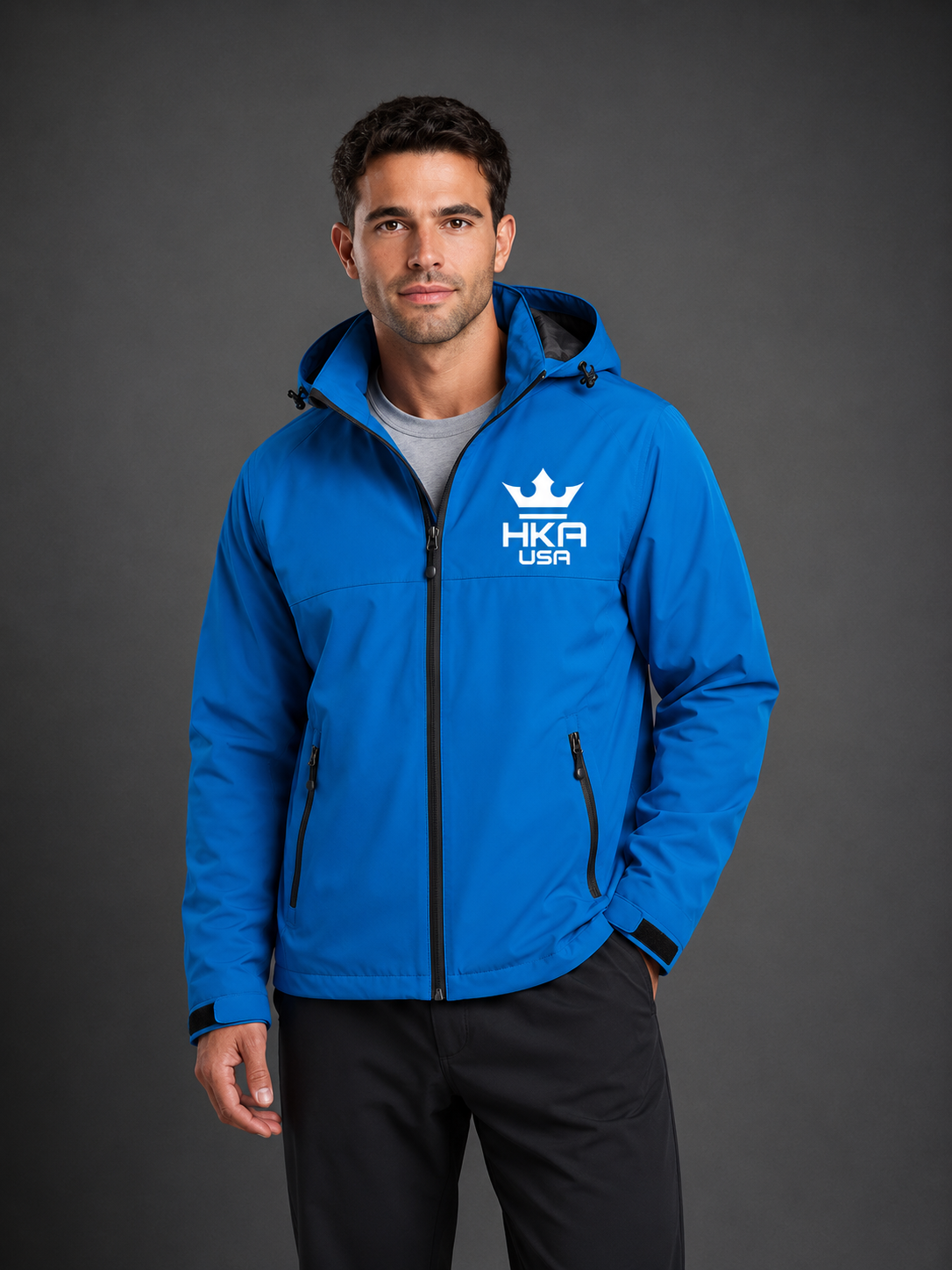 HKA USA Waterproof Lightweight Rain Jacket