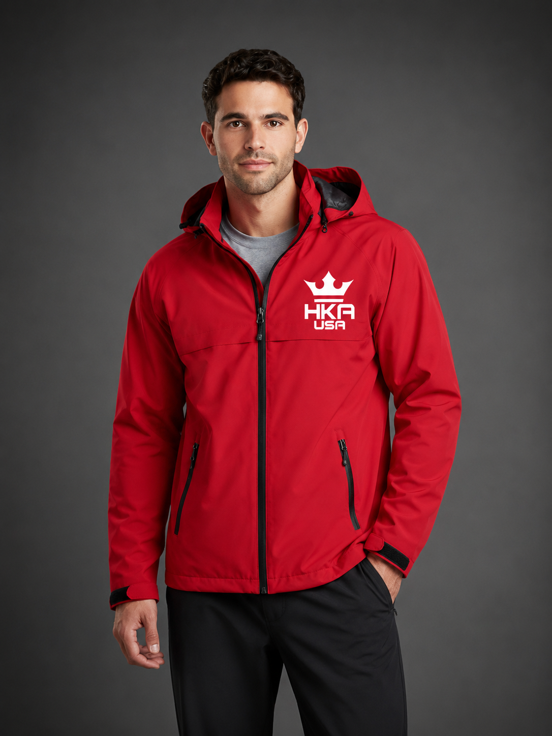 HKA USA Waterproof Lightweight Rain Jacket