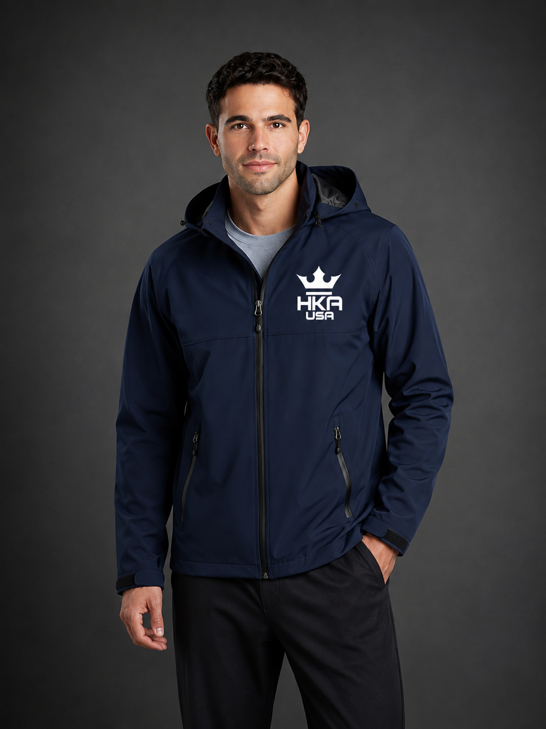 HKA USA Waterproof Lightweight Rain Jacket