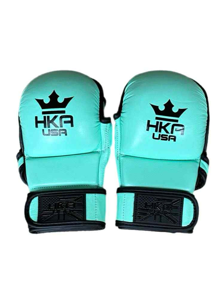 MMA Sparring Gloves Premium Line- Seafoam