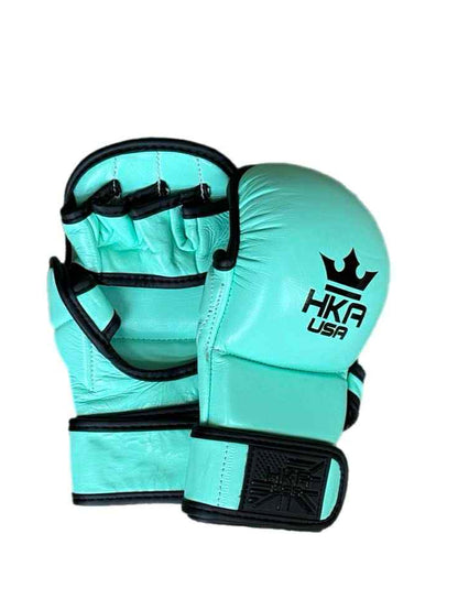 MMA Sparring Gloves Premium Line- Seafoam