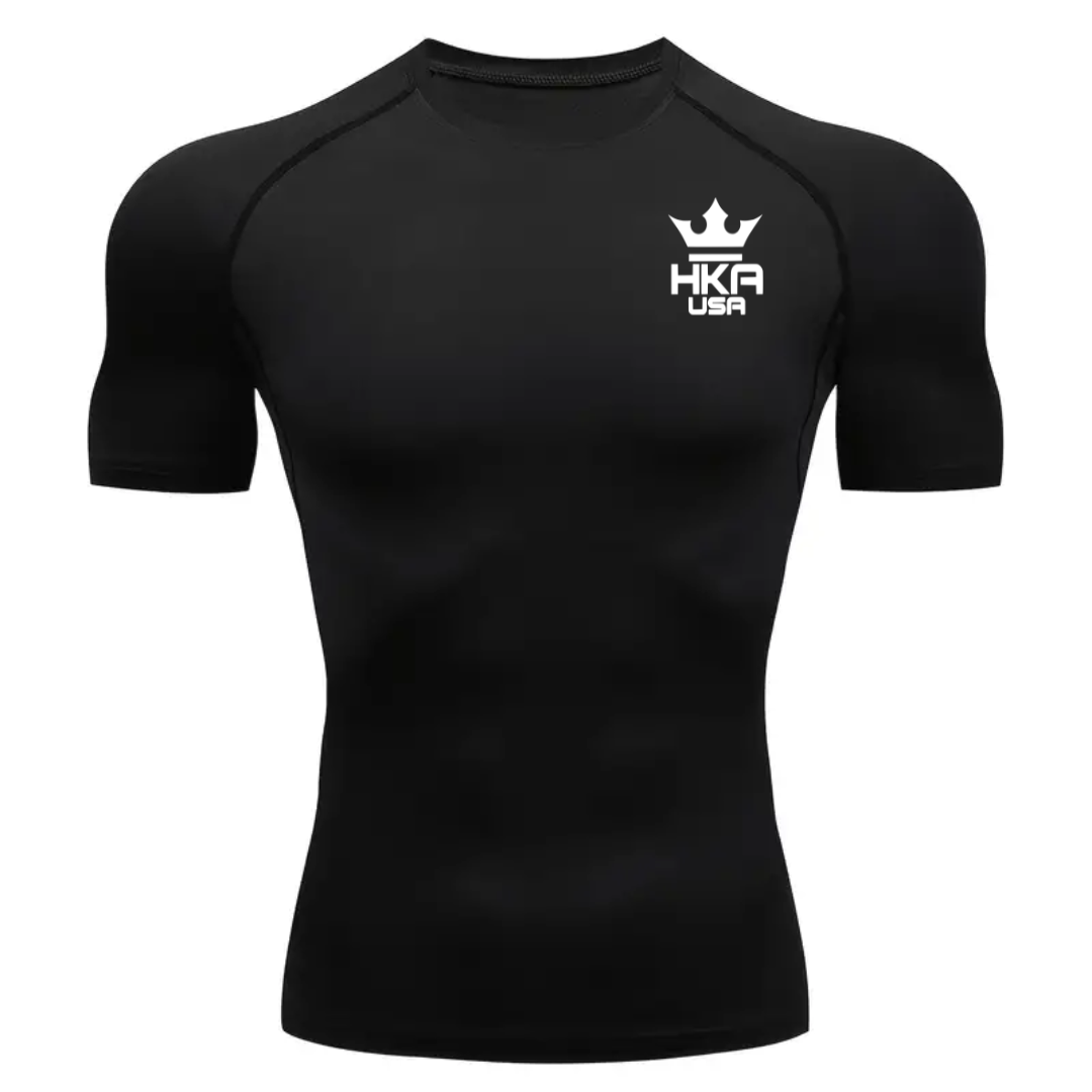 HKA USA Rash Guard Black