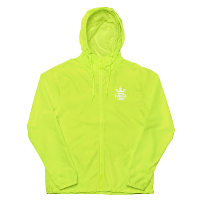 Lightweight zip up windbreaker