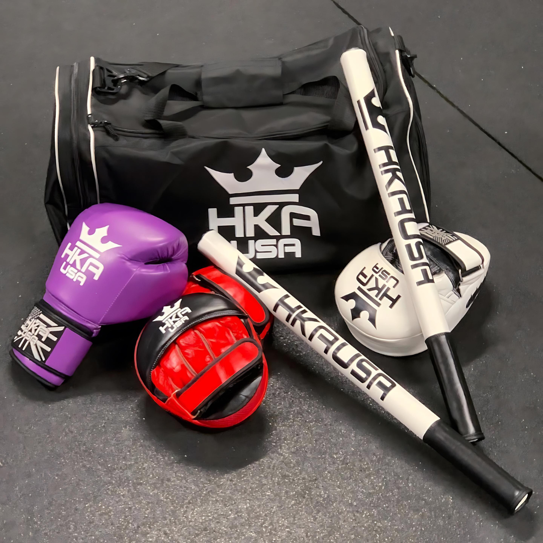 HKA Premium Leather Striking Sticks