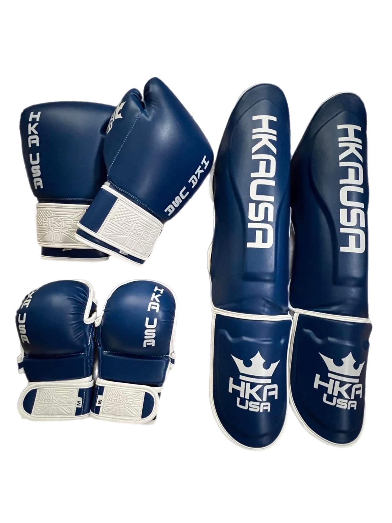 Ammy Line Boxing Gloves- Royal Blue